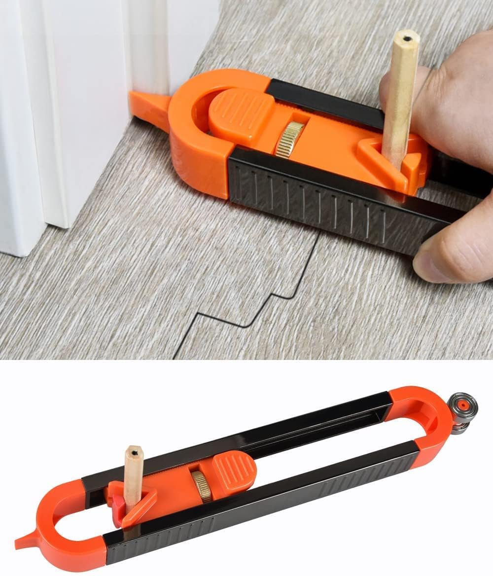 Woodworking Basics - Contourmeter-aftekeninstrument, nauwkeurige profielkopieerder voor onregelmatige vormen,