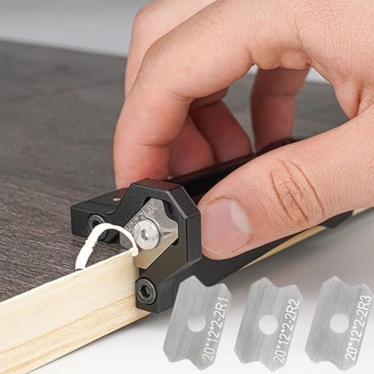 Woodworking Basics - Houtbewerking Fineerrandtrimmer, Kantenaanbrenggereedschap Houtbewerking Afkantgereedschap Handmatige