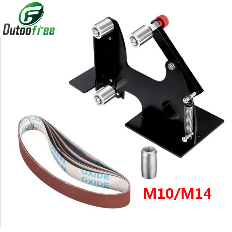 Woodworking Asmr - M10/M14 Multifunctionele Haakse Slijper Schuurband Adapter