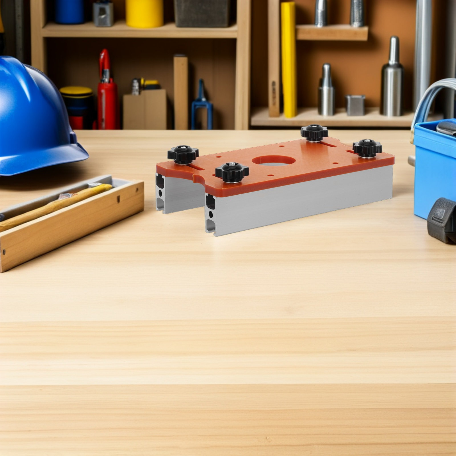 Woodworking Workbench - Router Tafel Inzetplaat Aluminium Voor Werkbank