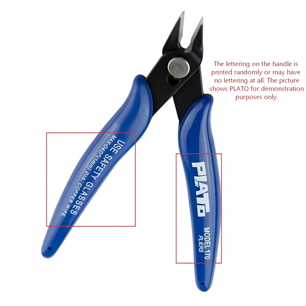 Woodworking Japanese - 5-inch precisie-kniptang met vlakke snede, mini-neus,
