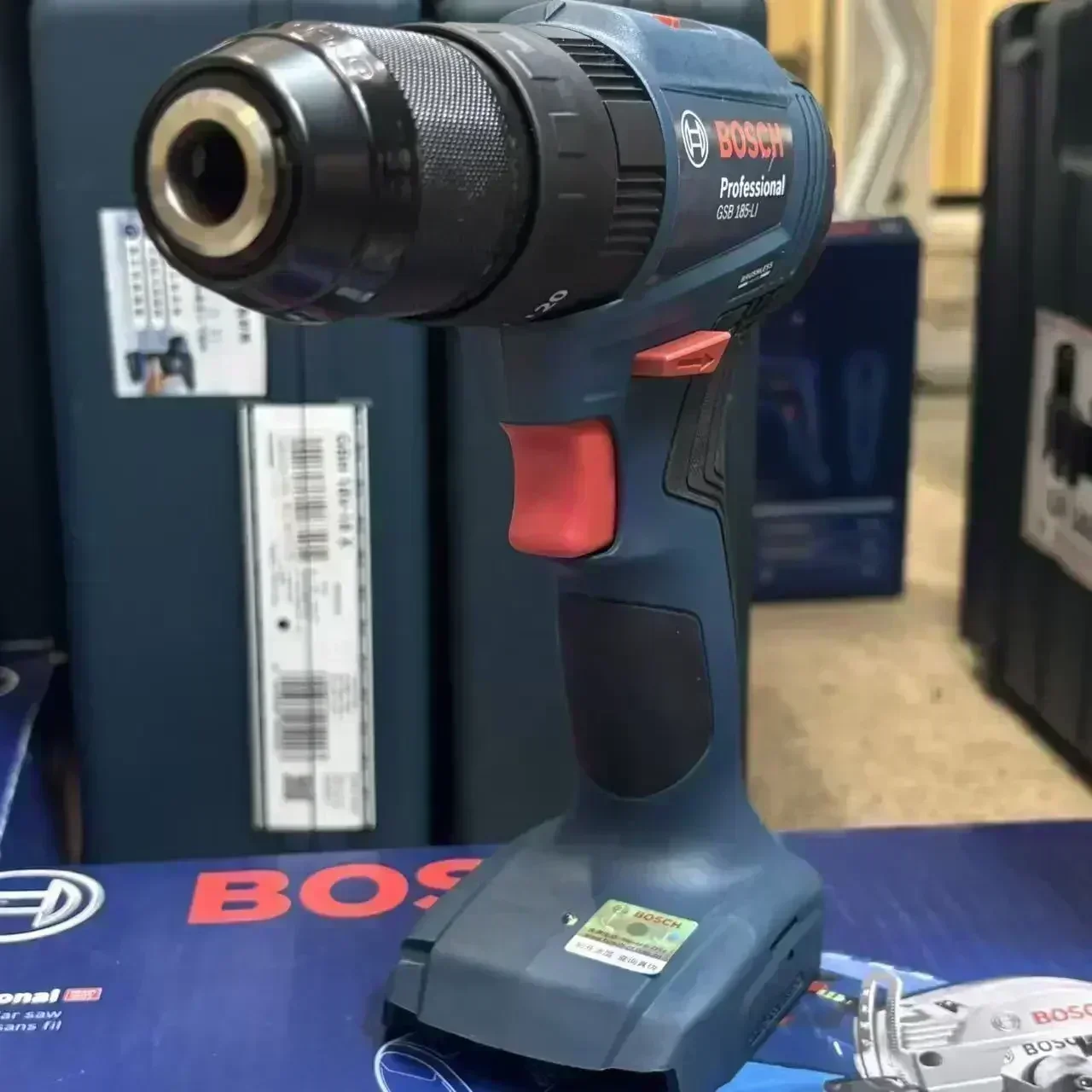 Bosch Drill Gsb 18V - Bosch GSB 185-LI 18V draadloze slagboormachine