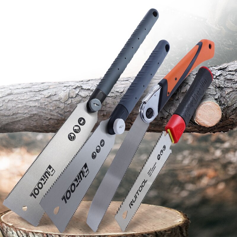 Woodworking Japanese - 1PC Japanse trekzaag 3-rand tanden handzaag
