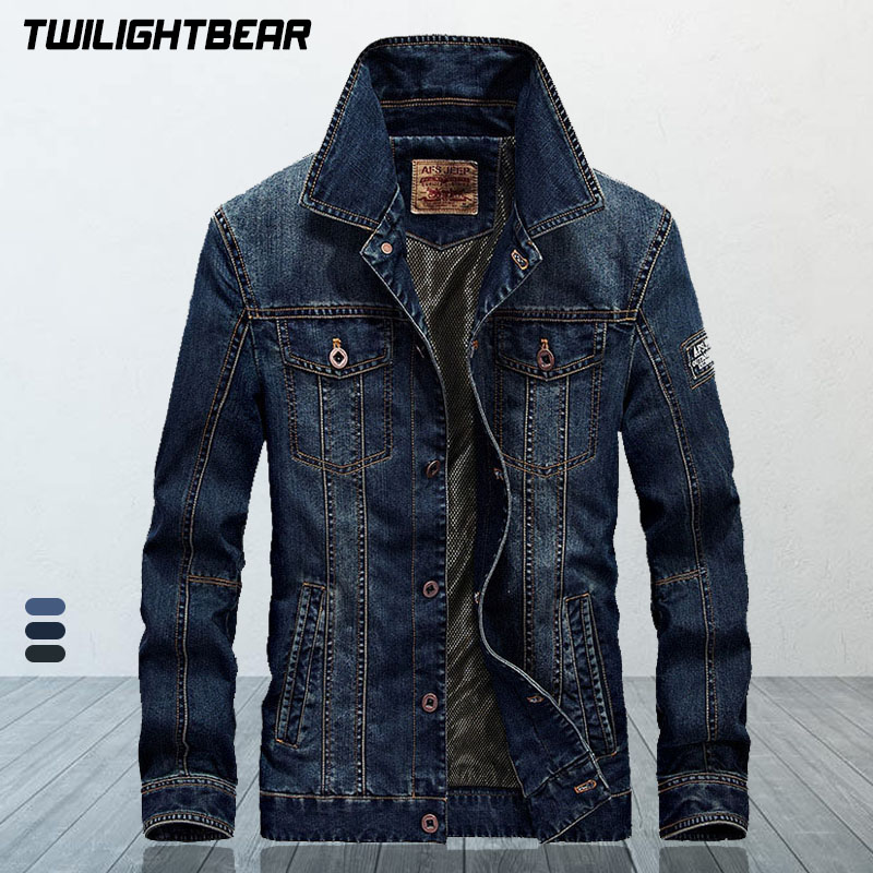Woodworking Brand - Hoge kwaliteit heren denim jas jas