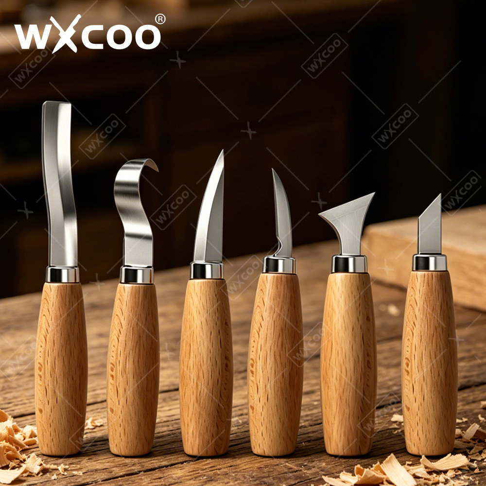 Woodworking Basics - WXCOO Ergonomische Houtsnijhaakbeitel Mes Crooked Sculpting