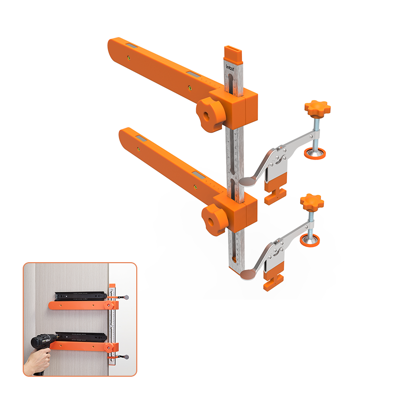 Woodworking Hardware - Zware-duty roestvrijstalen ladegeleidermal met magnetische arm