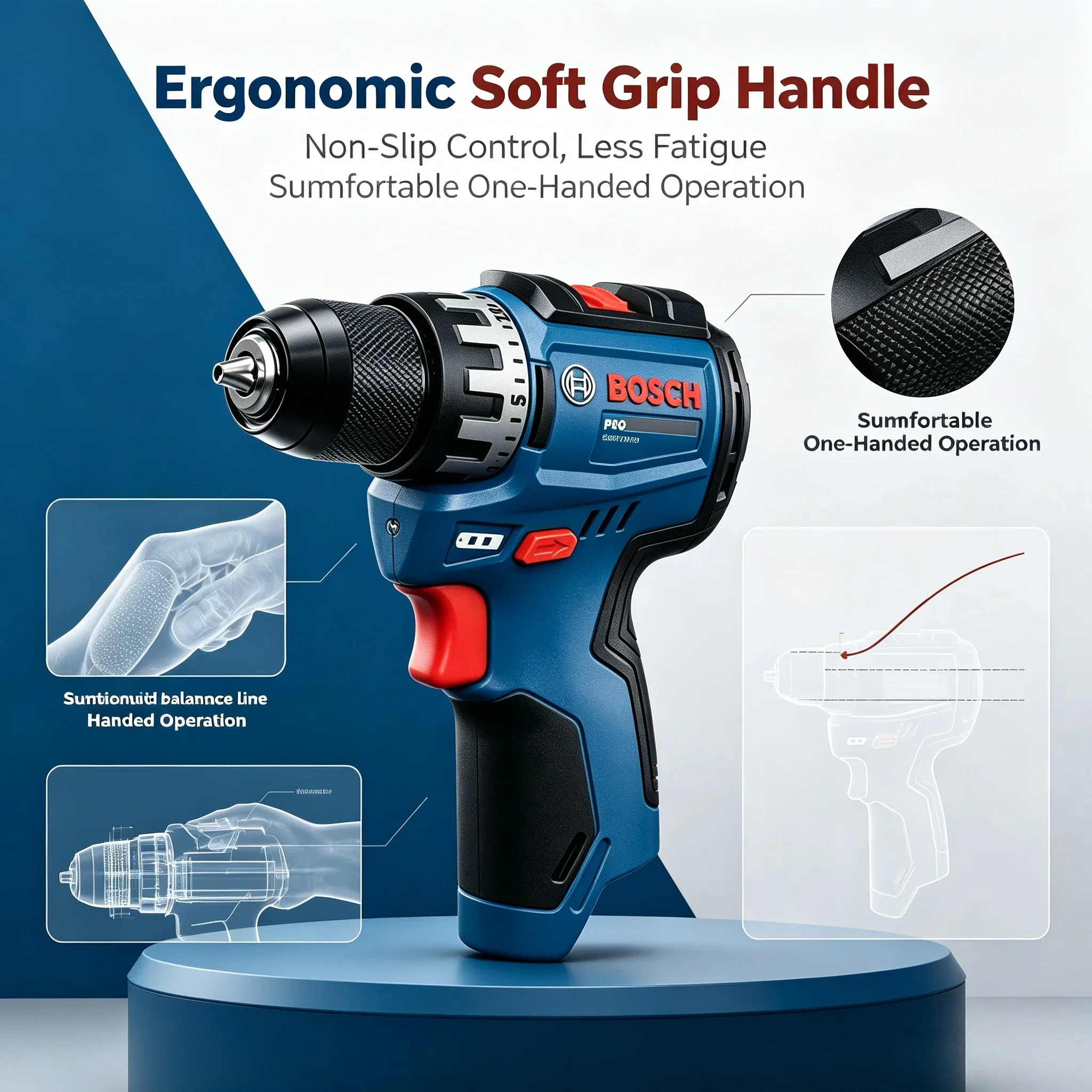 Woodworking Drill - BOSCH GSR 12V-31 Professional Accu-Boormachine 2-in-1,