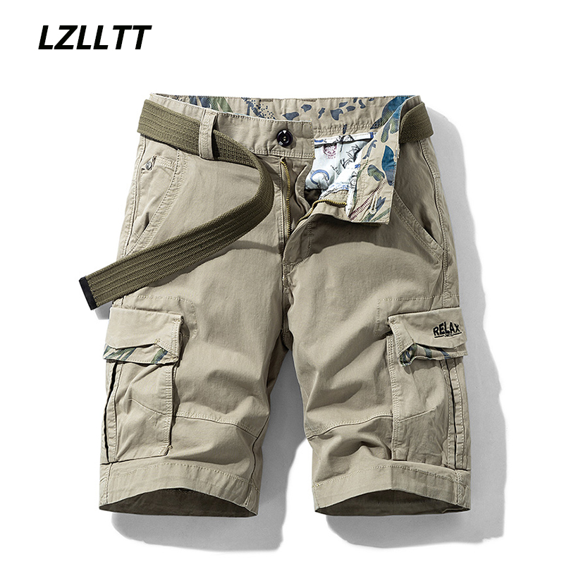 Woodworking Brand - Zomer Heren Multi Pockets Cotton Cargo