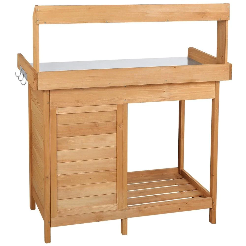 Buitenwerktafel van massief ho - Woodworking Workbench recensie en prijs