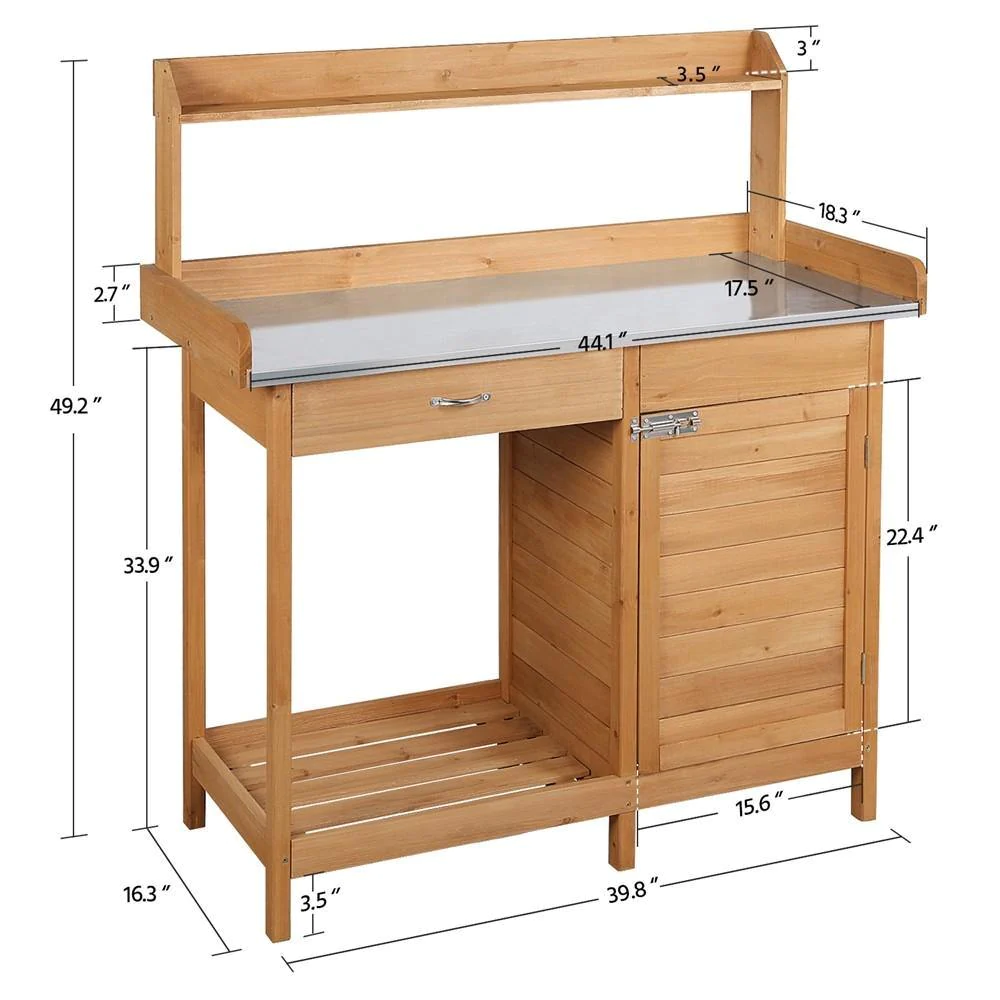 Buitenwerktafel van massief ho - Woodworking Workbench recensie en prijs