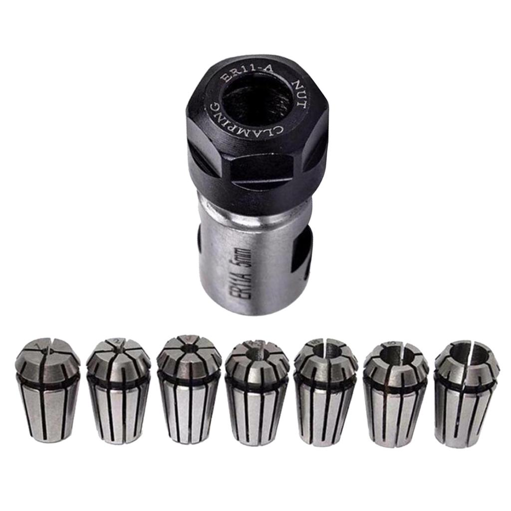 ER11-set met veerspanhuls, gem - Woodworking Lathe recensie en prijs