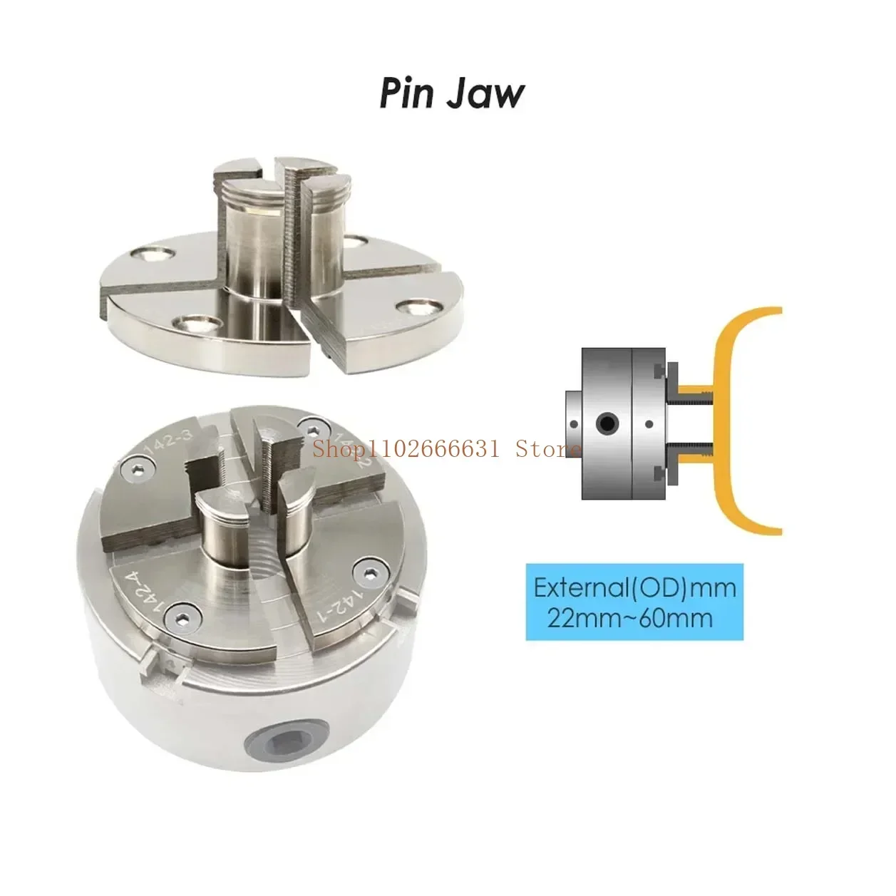 1PC Verchroomde Stap Ronde Pin - Woodworking Lathe recensie en prijs