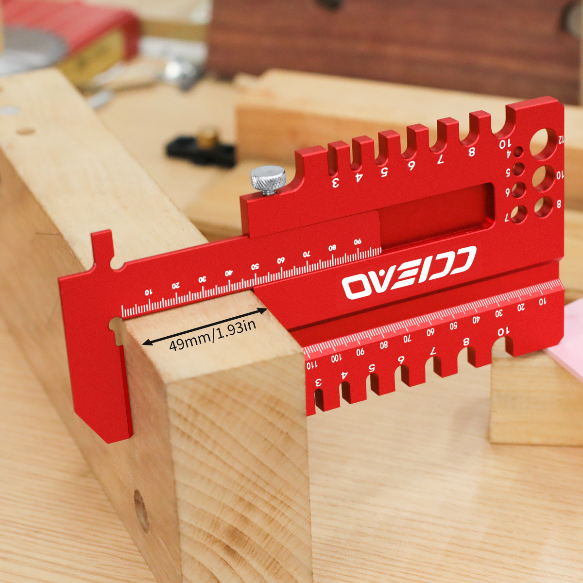 Multifunctionele meetliniaal v - Woodworking Multi Tool recensie en prijs