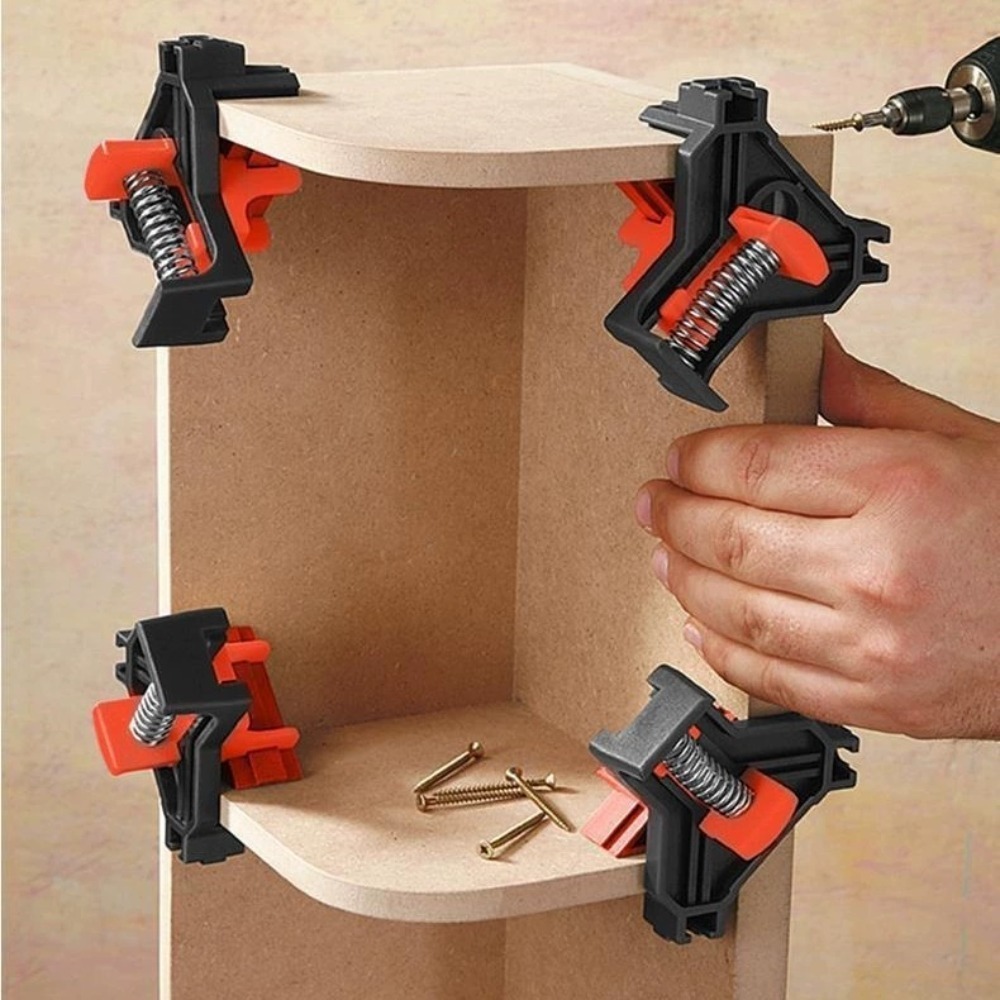 4 stuks 90 °   Rechthoekige kl - Woodworking Basics recensie en prijs