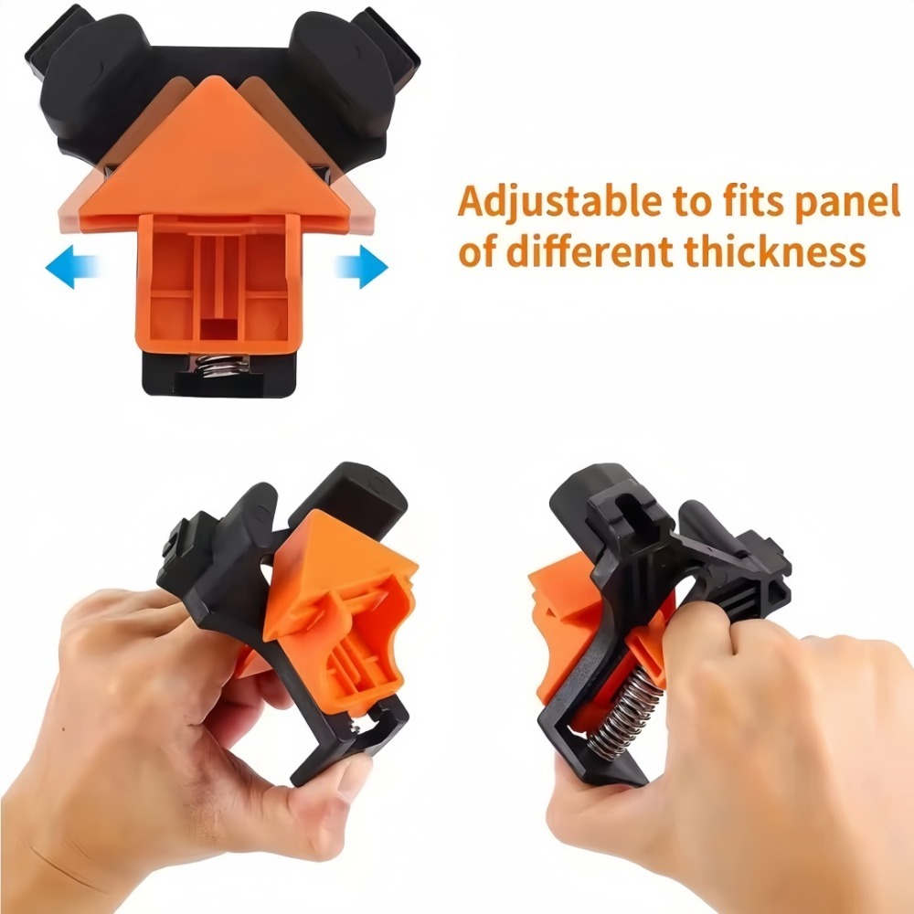 4 stuks 90 °   Rechthoekige kl - Woodworking Basics recensie en prijs