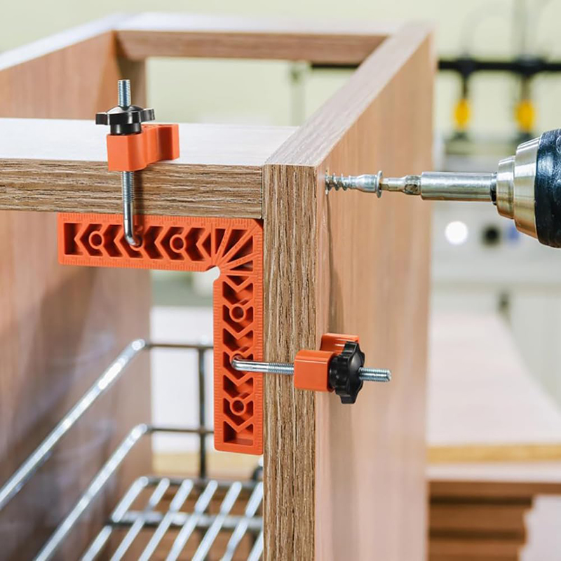 3/4/6/8 Inch 90 °   Rechthoeki - Woodworking Right Angle Clamp recensie en prijs
