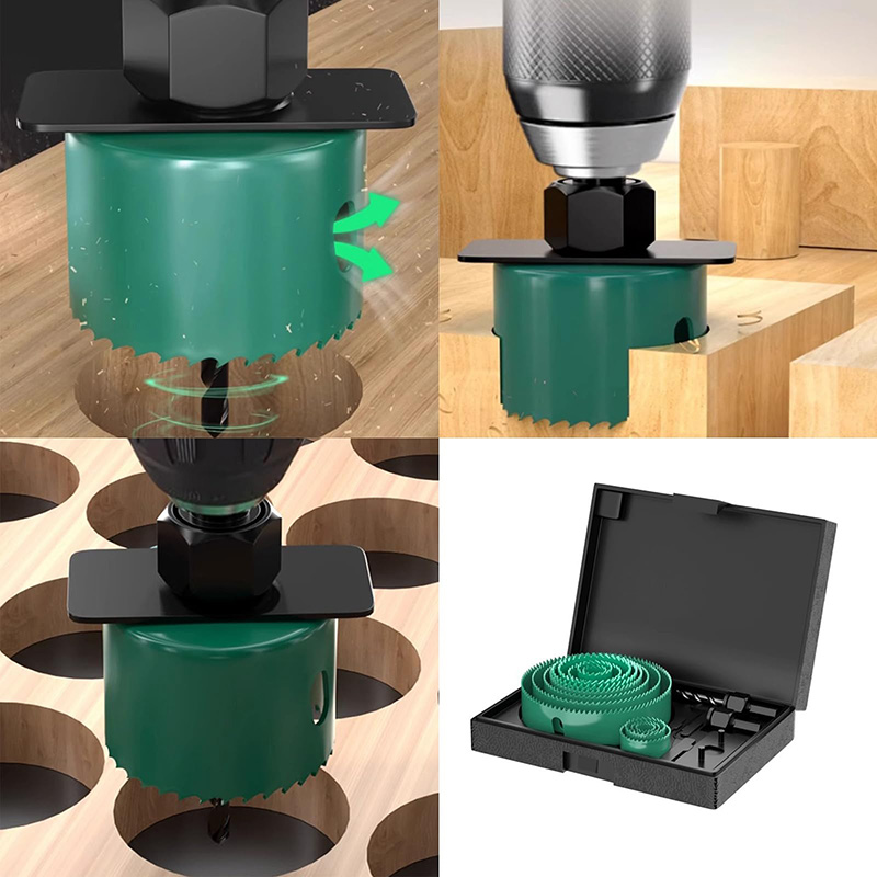 19/8/5-delige 19-127mm gatenza - Woodworking Basics recensie en prijs