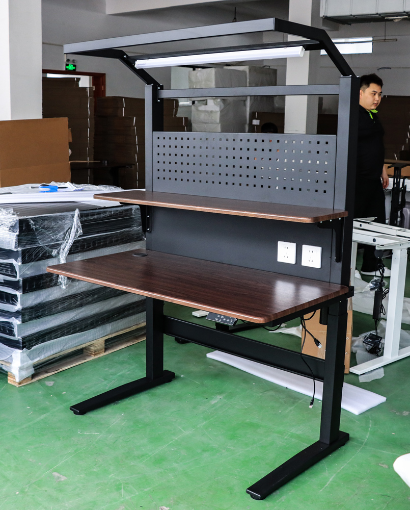In hoogte verstelbare staande  - Woodworking Workbench recensie en prijs