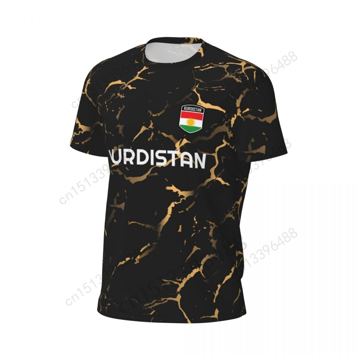 Koerdistan Vlag 3D Bedrukte T- - Woodworking Brand recensie en prijs