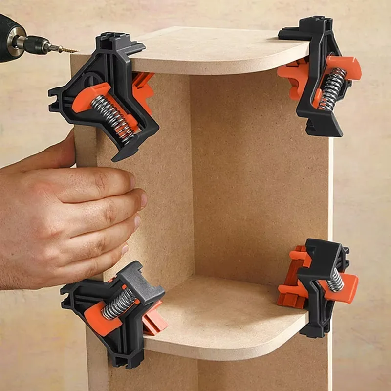 EE1 4PCS 90 graden klemmen voo - Woodworking Right Angle Clamp recensie en prijs