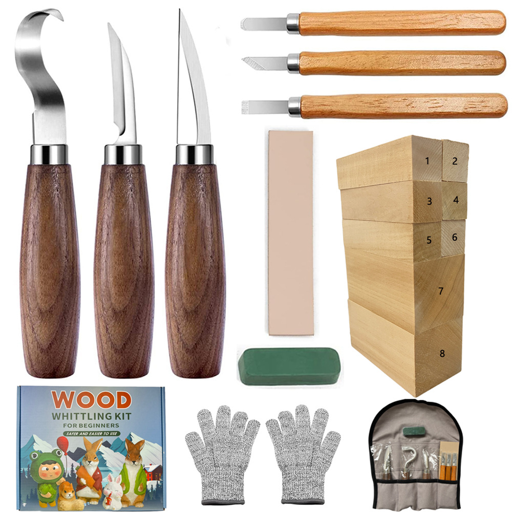 Vleesmes Geschenkdoos Set 21-d - Woodworking Gifts recensie en prijs