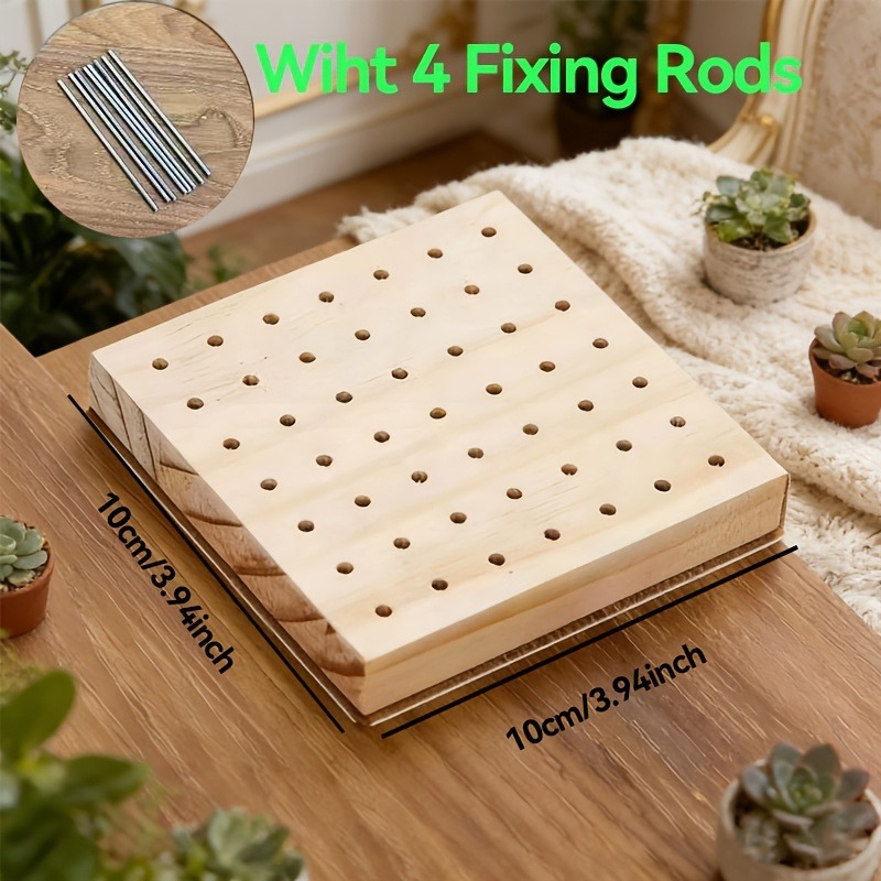 Houten haakvormplank, vierkant - Woodworking Basics recensie en prijs