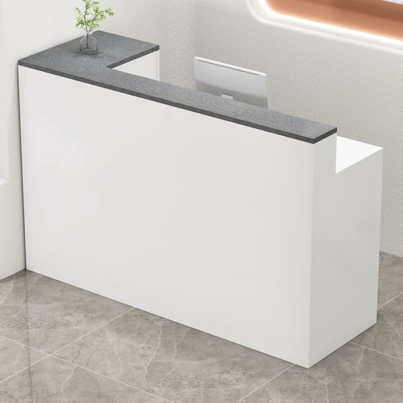 Luxe moderne Infodesk-receptie - Woodworking Institute recensie en prijs