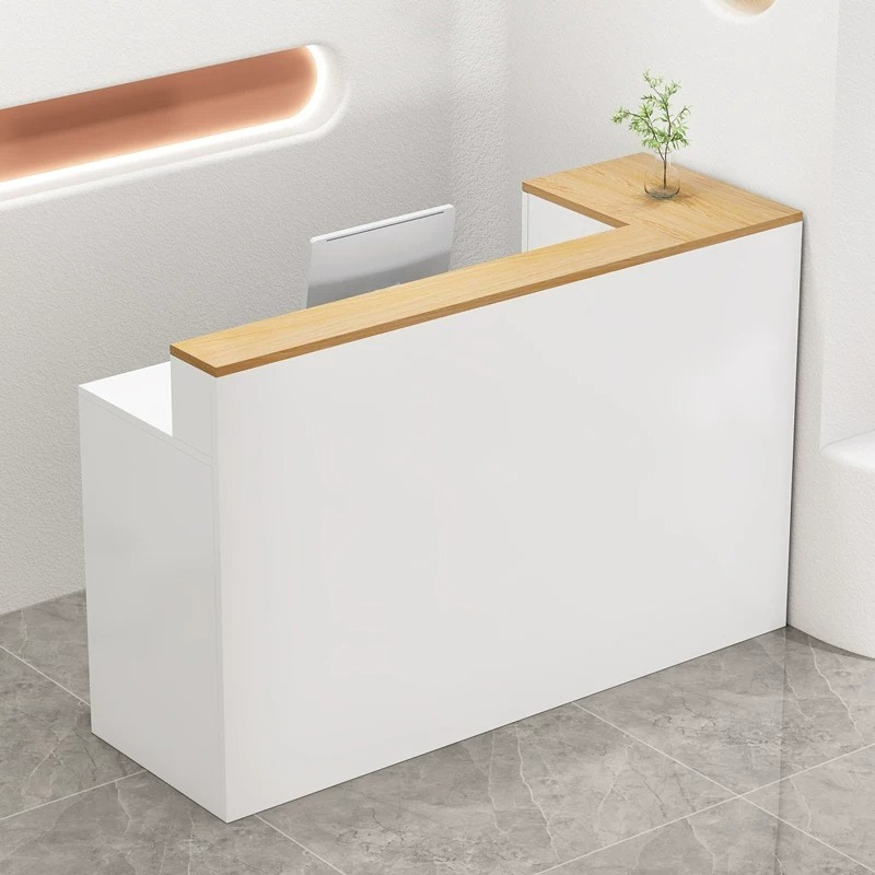 Luxe moderne Infodesk-receptie - Woodworking Institute recensie en prijs
