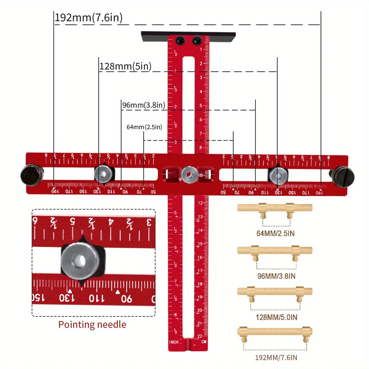 Aluminium kasthandgreep Jig Ve - Woodworking Project Plans recensie en prijs