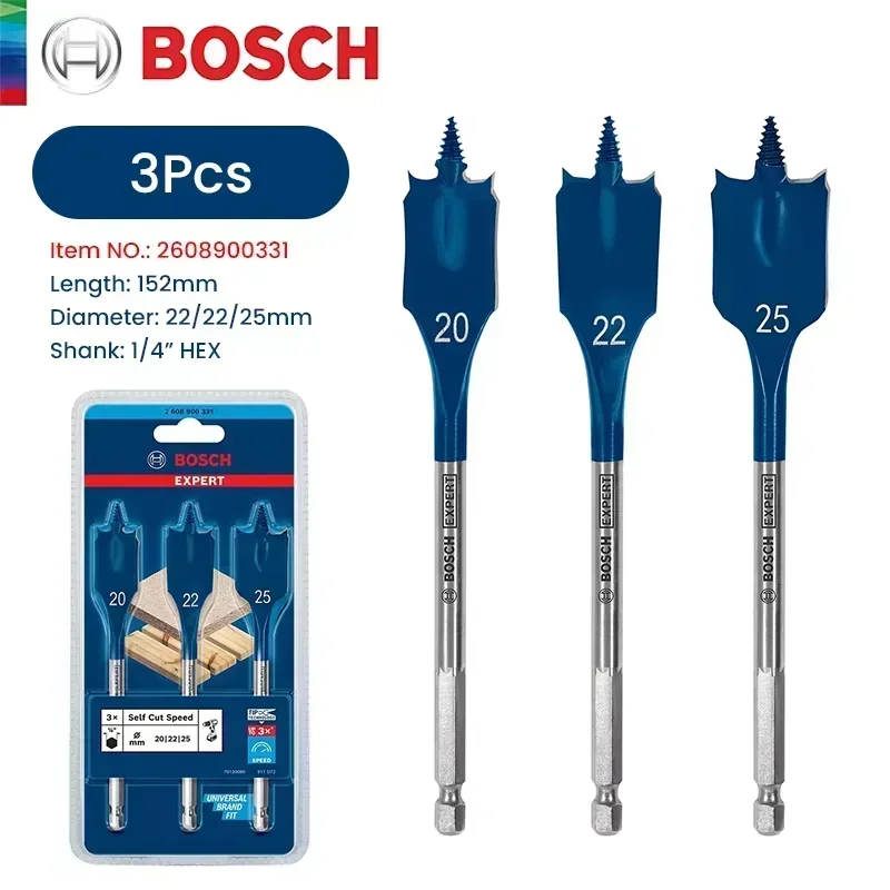 Bosch Expert Series boorbits,  - Woodworking Drill recensie en prijs
