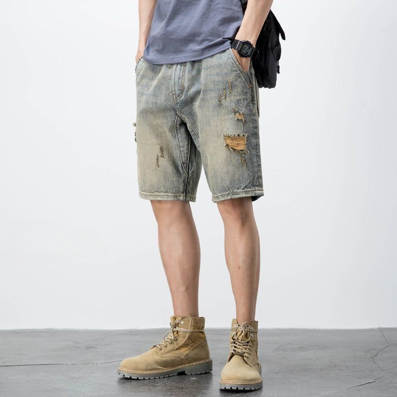 Korte Jeans Broek Voor Mannen  - Woodworking Brand recensie en prijs