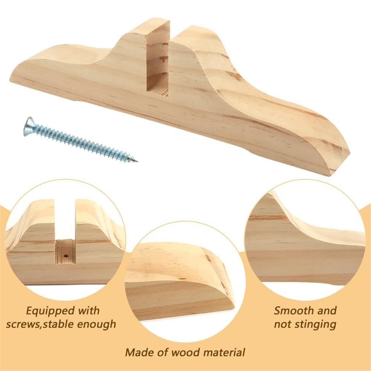 PHONE&GEAR 4-delige houten kam - Woodworking Manufacturing recensie en prijs