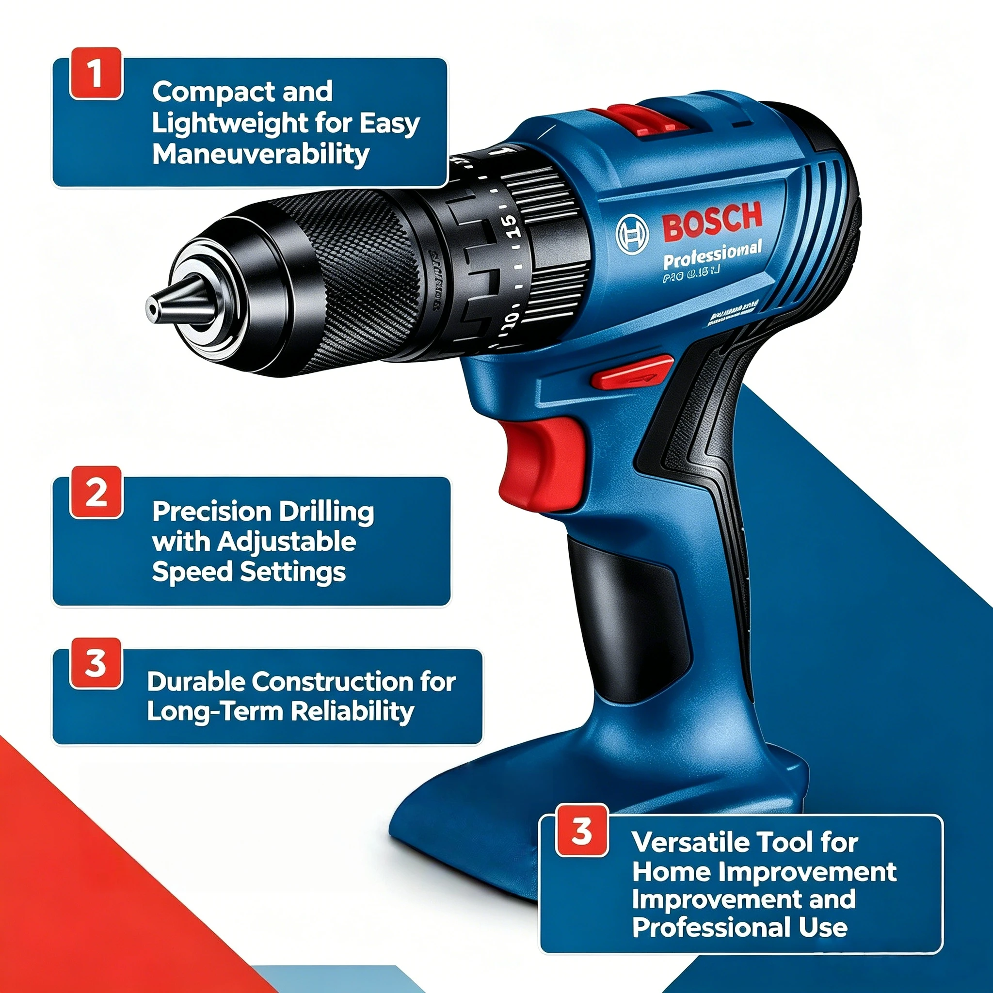 BOSCH GSB 185-LI: draadloze sl - Bosch Drill Gsb 18V recensie en prijs