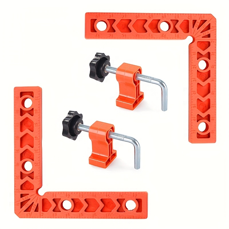 8-delige set van 90 graden hoe - Woodworking Right Angle Clamp recensie en prijs