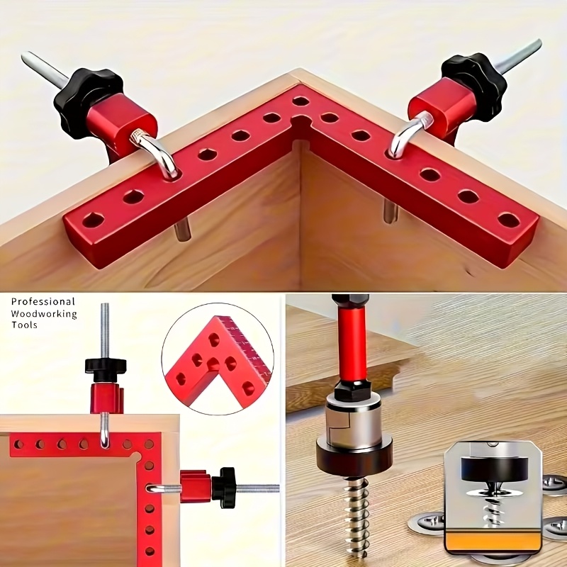 8-delige set van 90 graden hoe - Woodworking Right Angle Clamp recensie en prijs