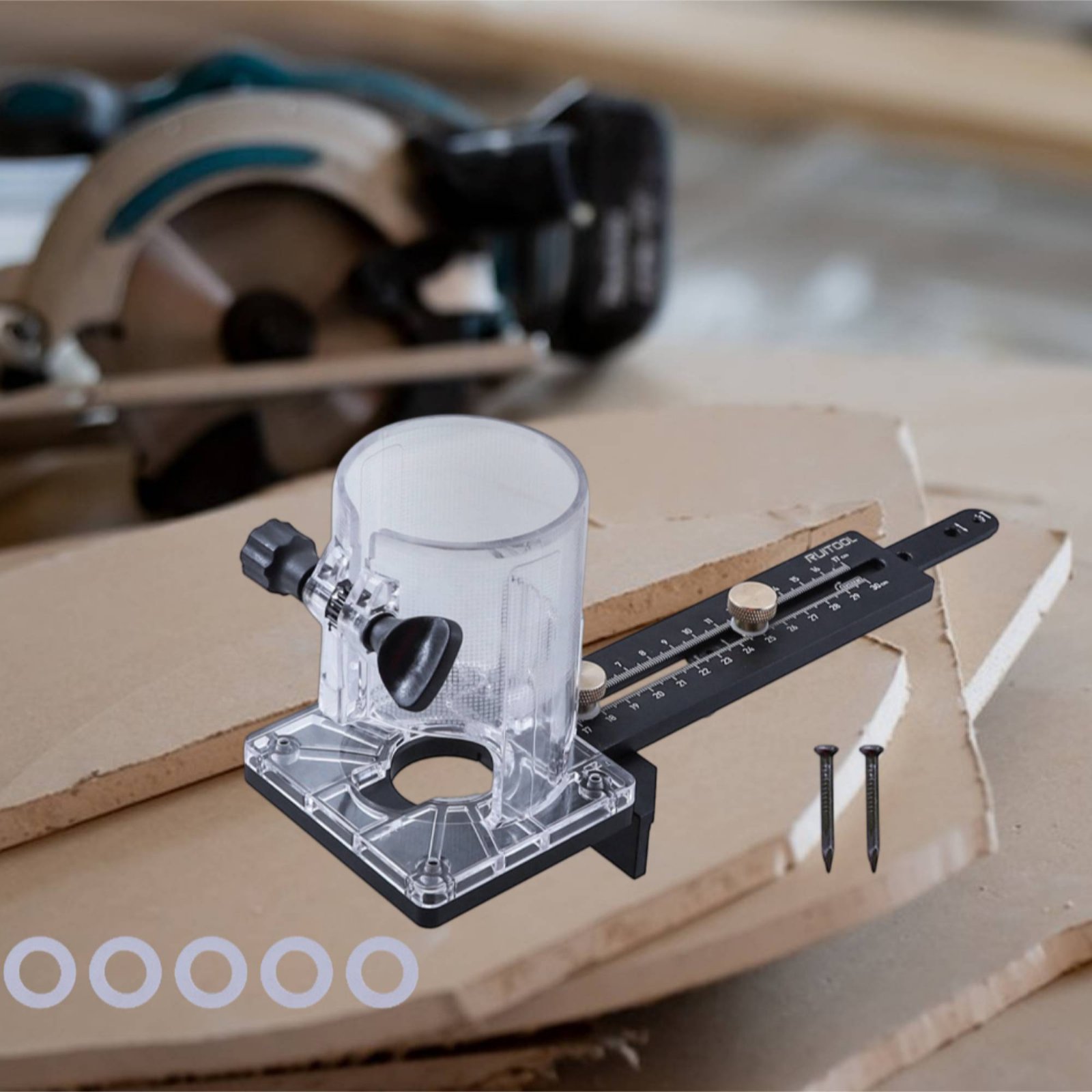 Router Circle Cutting Jig Mult - Woodworking Multi Tool recensie en prijs