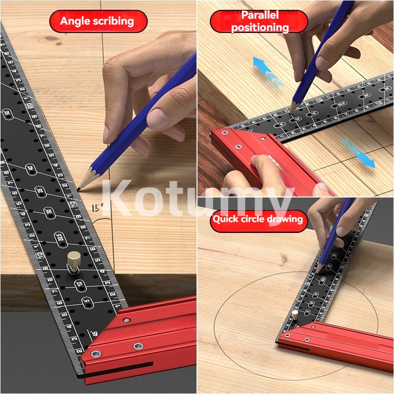 Volledig van aluminiumlegering - Woodworking Multi Tool recensie en prijs